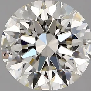1.54 Carat Round J SI2 Natural Diamond