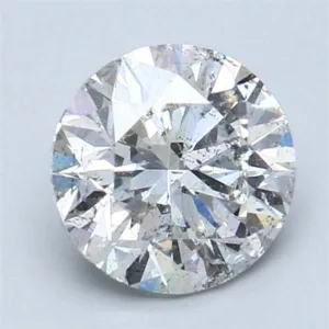 1.55 Carat Round F SI2 Natural Diamond