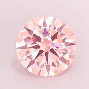 1.56 Carat Round Fancy Intense Pink VS1 Lab Diamond