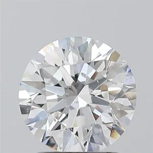 1.59 Carat Round E SI2 Natural Diamond