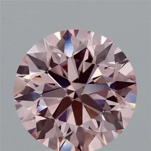 1.61 Carat Round Fancy Intense Pink VS1 Lab Diamond