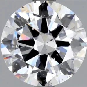 1.7 Carat Round D SI2 Natural Diamond