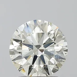 1.7 Carat Round M SI2 Natural Diamond