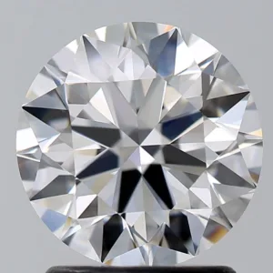 1.71 Carat Round E VVS1 Natural Diamond