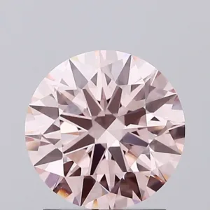 1.71 Carat Round Fancy Intense Pink VS1 Lab Diamond