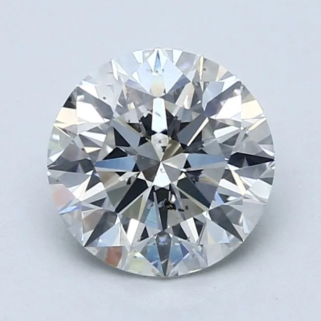 1.73 Carat Round F SI2 Natural Diamond 1 1.73 Carat Round F SI2 Natural Diamond