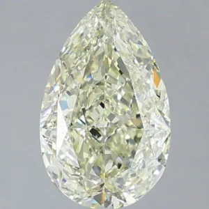 2 Carat Pear Fancy Green VS2 Natural Diamond
