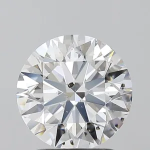 2 Carat Round D SI2 Natural Diamond