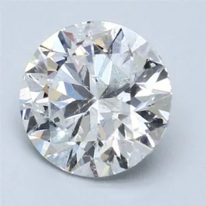 2 Carat Round D SI2 Natural Diamond