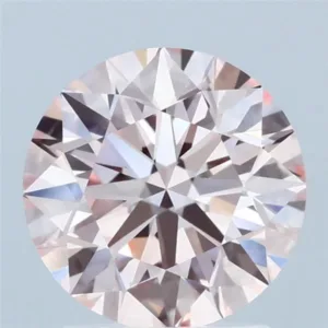 2 Carat Round Fancy Intense Pink VVS2 Lab Diamond