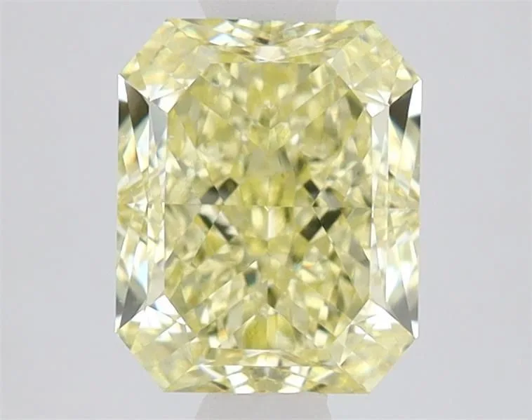 2.01 Carat Radiant Fancy Yellow VS2 Natural Diamond 1 2.01 Carat Radiant Fancy Yellow VS2 Natural Diamond