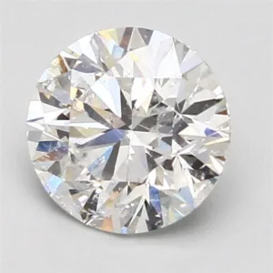 2.01 Carat Round D SI2 Natural Diamond