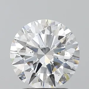 2.01 Carat Round D SI2 Natural Diamond