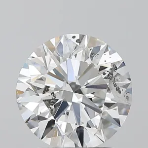 2.01 Carat Round E SI2 Natural Diamond