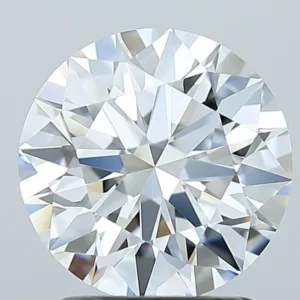 2.01 Carat Round E VVS2 Natural Diamond