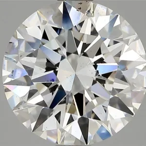 2.01 Carat Round F SI1 Natural Diamond