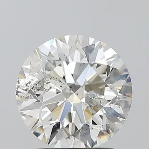 2.01 Carat Round G SI2 Natural Diamond
