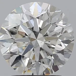 2.01 Carat Round H SI2 Natural Diamond