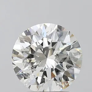 2.01 Carat Round H SI2 Natural Diamond