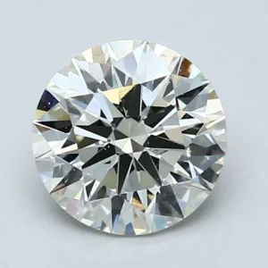 2.01 Carat Round K SI2 Natural Diamond