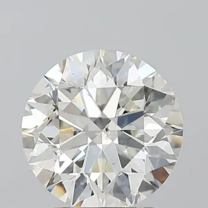 2.02 Carat Round H SI2 Natural Diamond