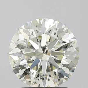 2.05 Carat Round M SI2 Natural Diamond