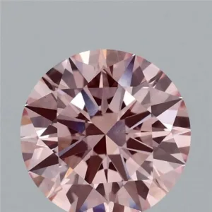 2.06 Carat Round Fancy Intense Pink VS1 Lab Diamond