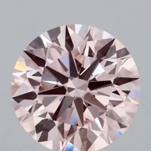 2.06 Carat Round Fancy Pink VS1 Lab Diamond