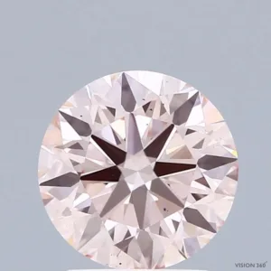 2.06 Carat Round Fancy Pink VS2 Lab Diamond