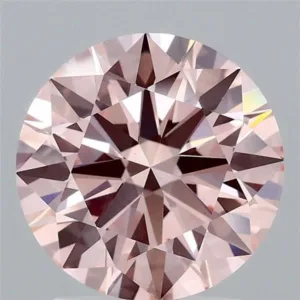2.09 Carat Round Fancy Intense Pink VS1 Lab Diamond