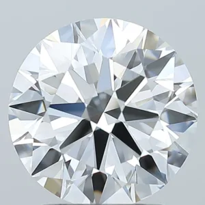2.29 Carat Round E VVS2 Natural Diamond