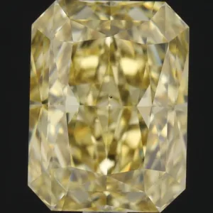 2.35 Carat Radiant Fancy Deep Yellow VS2 Natural Diamond