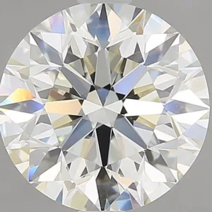 2.37 Carat Round L IF Natural Diamond