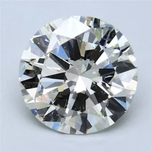 2.39 Carat Round H SI1 Natural Diamond