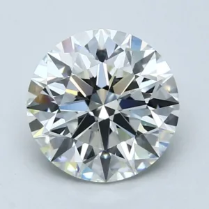 2.43 Carat Round F VVS2 Natural Diamond