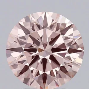 2.52 Carat Round Fancy Intense Pink VS1 Lab Diamond