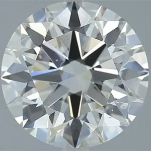2.52 Carat Round H SI1 Natural Diamond