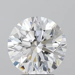 3.01 Carat Round D VS2 Natural Diamond