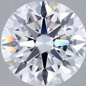 3.01 Carat Round D VVS2 Lab Diamond