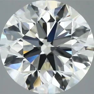 3.01 Carat Round F VVS1 Natural Diamond