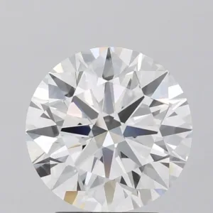 3.01 Carat Round F VVS2 Lab Diamond