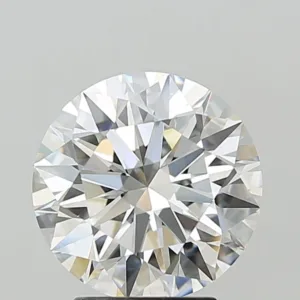 3.01 Carat Round F VVS2 Lab Diamond