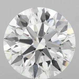 3.02 Carat Round D VS2 Natural Diamond