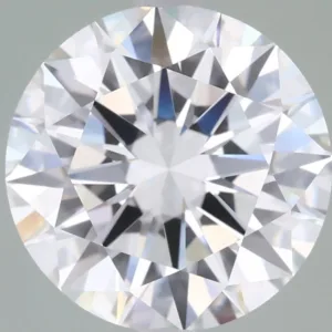 3.02 Carat Round D VVS2 Lab Diamond
