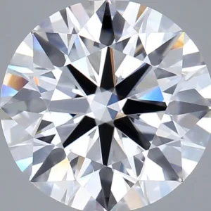 3.02 Carat Round D VVS2 Lab Diamond