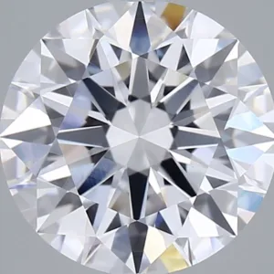 3.02 Carat Round D VVS2 Lab Diamond