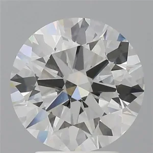 3.02 Carat Round E VVS2 Lab Diamond