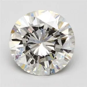 3.02 Carat Round F SI1 Natural Diamond