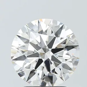 3.02 Carat Round F VVS2 Lab Diamond