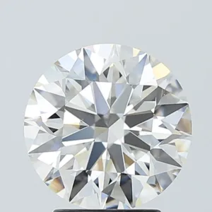3.02 Carat Round F VVS2 Lab Diamond